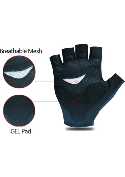 No.15 Tarzı Xxl Pro Tea Bisiklet Eldiveni Nefes Yol Bisikleti Eldiven Erkekler Spor Yarım Parmak Kaymaz Mtb Bisiklet Eldiven (Yurt Dışından) fiyatları