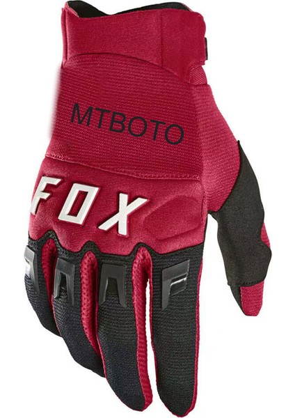KIRMIZI-2023 Tarzı Xl Boyutu Mtboto Tilki Eldiven Mtb Bisiklet Motosiklet Guantes Darbeye Dayanıklı Eldivenler Bisiklet Spor Nefes Bisiklet Eldivenleri Erkekler Mtboto Tilki (Yurt Dışından)