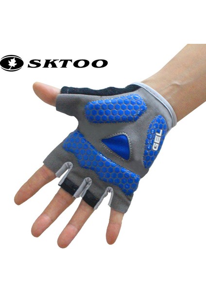 Kırmızı Stil Xl Boyutu Sktoo Açık Spor Erkek Bisiklet Eldiven Yarım Parmak Mtb Bisiklet Bisiklet Jel Ped Eldiven Darbeye Dayanıklı Bisiklet Eldiveni Guantes Ciclismo (Yurt Dışından) fırsatları