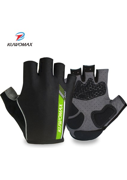 AK-ST-01002 Stili S Beden Kuwomax Bisiklet Eldiveni Yarım Parmak Erkek Kadın Yaz Spor Darbeye Dayanıklı Bisiklet Eldivenleri (Yurt Dışından) modelleri