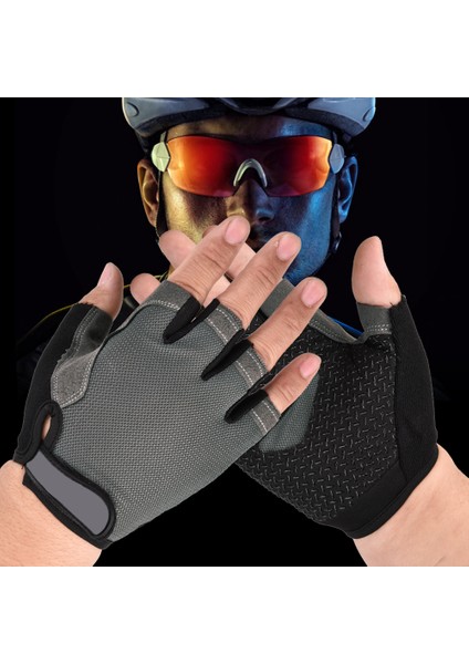 Turuncu Tarzı Xl Boyutu Parmaksız Karanfil Açık Taktik Eldiven Kaymaz Bisiklet Eldiveni Nefes Yaz Balıkçılık Spor Salonu Spor Eldiven Kadın Erkek (Yurt Dışından) modelleri