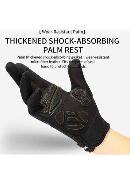Siyah Stil L Boyutu Uzun Parmak Kaymaz Şok Emici Bisiklet Eldiveni Ilkbahar ve Yaz Erkek Nefes Güneş Koruyucu Dokunmatik Ekran Bisiklet Eldiveni (Yurt Dışından) fırsatları