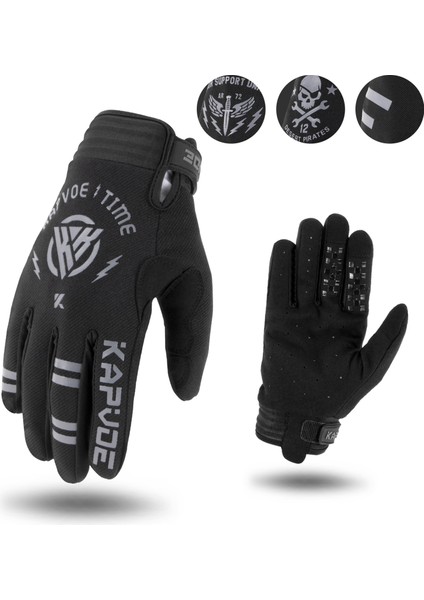 KES021-01 Tarzı Xl Boyutu Erkek Kadın Bisiklet Eldiveni Tam Parmak Bisiklet Motosiklet Eldivenleri Nefes Kaymaz Hafif Bisiklet Eldiveni Mtb Yol Dağ (Yurt Dışından) fırsatları