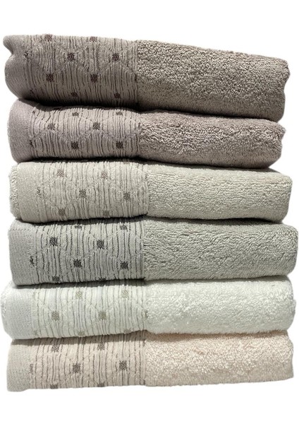 Bamboo Lıfe Butik 6'lı Elyüz Havlu
