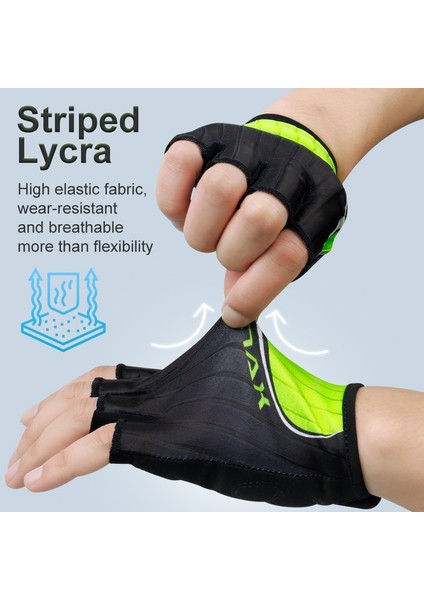 PM-DPST-17802 Stili M Boyutu Phmax Erkekler Bisiklet Eldiveni Yarım Parmak Bisiklet Eldiveni Dayanıklı Bisiklet Eldiveni Şok Emici Parmaksız Spor Spor Eldivenleri (Yurt Dışından) modelleri