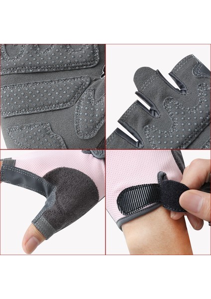 Yeşil Stil S Beden Anti-Şok Spor Eldiven Bisiklet Kaymaz Yarım Parmak Eldiven Nefes Spor Eldiven (Yurt Dışından) fiyatları