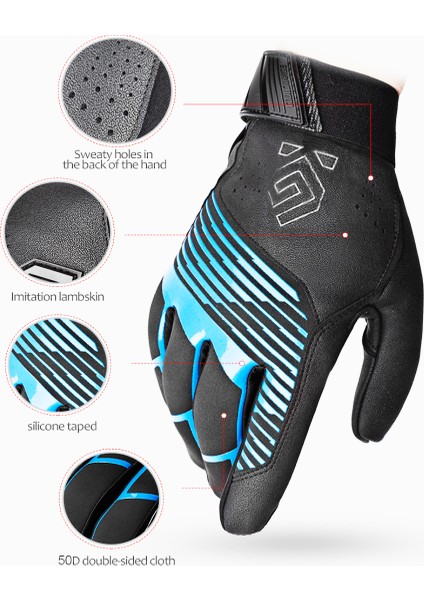 Kırmızı Stil Xxl Erkek Profesyonel Bisiklet Eldiveni Kış Jel Sıvı Silikon Yol Bisikleti Eldiven Tam Parmak Kaymaz Darbeye Dayanıklı Bisiklet Eldivenleri (Yurt Dışından) fırsatları