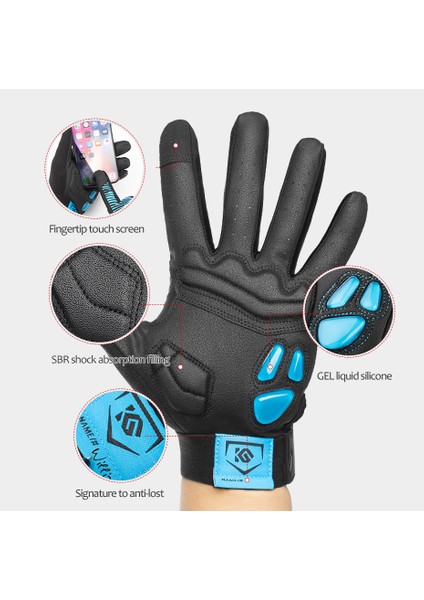 Kırmızı Stil Xxl Erkek Profesyonel Bisiklet Eldiveni Kış Jel Sıvı Silikon Yol Bisikleti Eldiven Tam Parmak Kaymaz Darbeye Dayanıklı Bisiklet Eldivenleri (Yurt Dışından) indirimleri