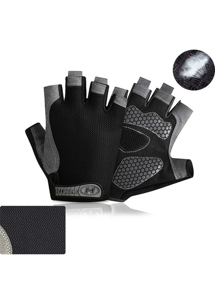 Pembe Tarzı L Boyutu Profesyonel Spor Salonu Spor Nefes Kaymaz Kadın Erkek Yarım Parmak Yaz Balıkçılık Bisiklet Parmaksız Eldiven Kadın Bisiklet Bisiklet (Yurt Dışından) modelleri