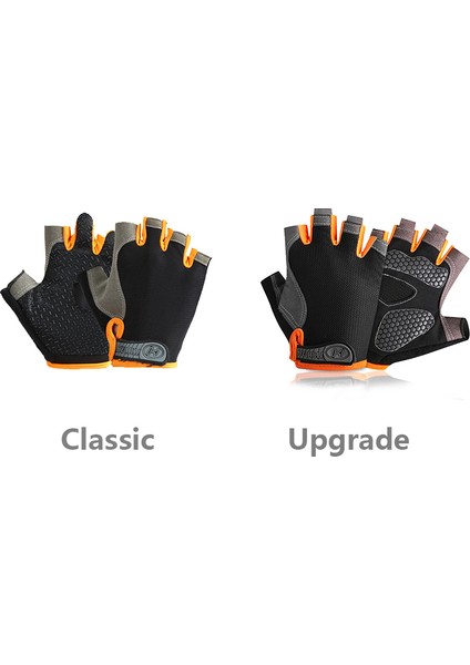 Pembe Tarzı L Boyutu Profesyonel Spor Salonu Spor Nefes Kaymaz Kadın Erkek Yarım Parmak Yaz Balıkçılık Bisiklet Parmaksız Eldiven Kadın Bisiklet Bisiklet (Yurt Dışından) indirimleri