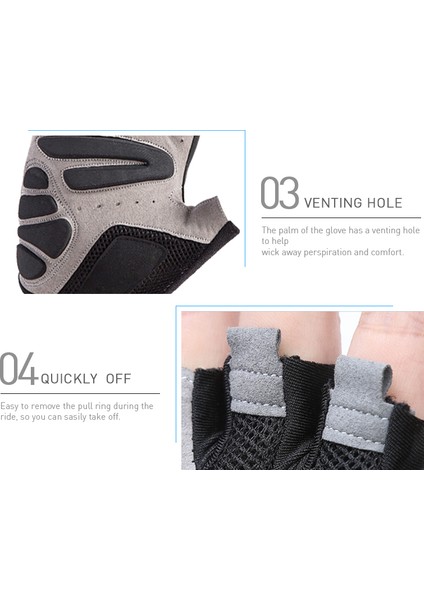 ST029-KIRMIZI Tarzı M Boyutu Yarım Parmak Bisiklet Eldiveni Kaymaz Jel Parmak Eldiven Bisiklet Bisiklet Eldiveni Mtb Yol Dağ Bisikleti Eldiven Spor Ciclismo Luvas (Yurt Dışından) indirimleri