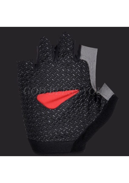 No.4 Stili L Boyutu Silikon Mtb Yol Bisiklet Eldiveni Kaymaz Anti-Ter Yarım Parmak Eldiven Kamp Yürüyüş Eldiveni Spor Salonu Fitness Spor Bisiklet Dro (Yurt Dışından) modelleri