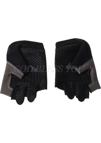 No.4 Stili L Boyutu Silikon Mtb Yol Bisiklet Eldiveni Kaymaz Anti-Ter Yarım Parmak Eldiven Kamp Yürüyüş Eldiveni Spor Salonu Fitness Spor Bisiklet Dro (Yurt Dışından) indirimleri