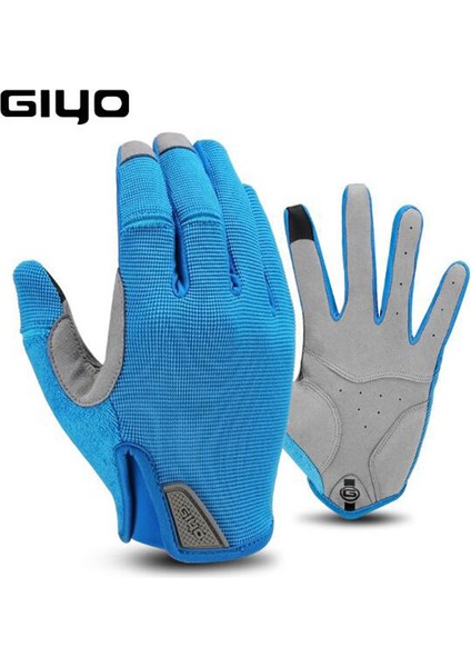 Siyah Stil L Boyutu Gıyo-Kış Sporları Tam Parmak Bisiklet Eldiveni Balıkçılık Spor Salonu Veya Mtb Bisiklet Kaymaz Kumaş Bisiklet Eldiveni Erkekler Kadınlar Için (Yurt Dışından)