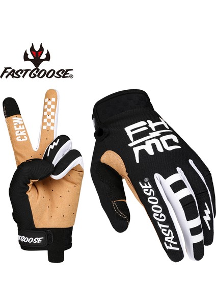 Kahverengi Tarzı Xl Boyutu Fastgoose Yeni Motokros Yarışı Motosiklet Eldivenleri Motosiklet Moto Çapraz Dh Mtb Bisiklet Enduro Eldiven (Yurt Dışından)