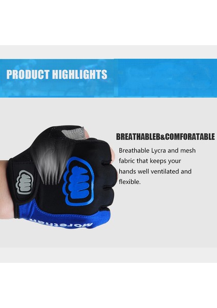 MT051-KIRMIZI Tarzı M Boyutu Moreok Bisiklet Eldiveni Yarım Parmak Bisiklet Eldiveni 5mm Jel Ped Dağ Bisikleti Eldiven Kaymaz Yol Bisikleti Bisiklet Eldiveni Erkekler Kadınlar Için (Yurt Dışından) indirimleri