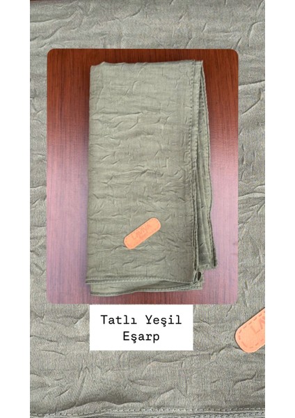 Bambu Eşarp Tatlı Yeşil