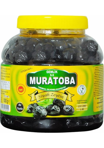 Kooperatifi Az Tuzlu Iri Boy Siyah Zeytin 1 kg 261-290 Kalibre