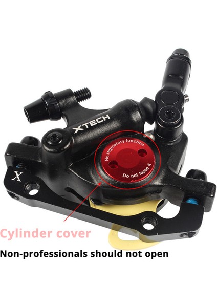 Siyah A Çifti Tarzı Xtech HB100 Hidrolik Disk Fren Kaliperleri Ön & Arka Hs1 G3 Rotorlar Mtb Yol Bisikleti Mekanik Kaliper Disk Frenler Piston Parçaları (Yurt Dışından)