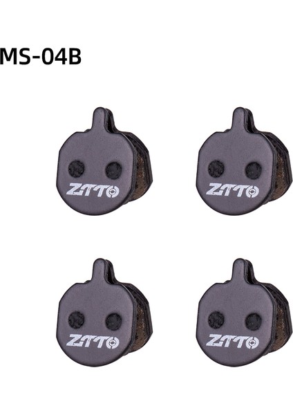 MS-04B Stili Ztto 4 Çift Mtb Yarı Metal Sessiz Seramik Fren Balataları Universal Rival Apex MT200 Guide Code Force Disk Fren Için (Yurt Dışından)
