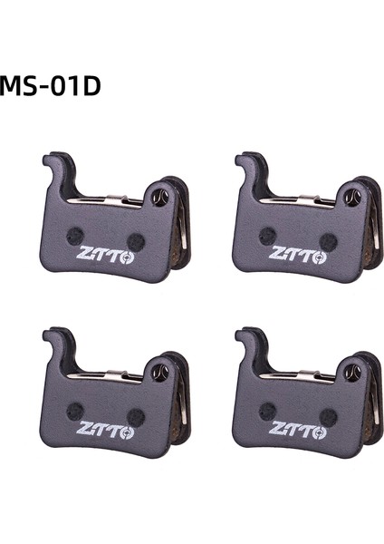 MS-01D Stili Ztto 4 Çift Mtb Yarı Metal Sessiz Seramik Fren Balataları Universal Rival Apex MT200 Guide Code Force Disk Fren Için (Yurt Dışından)
