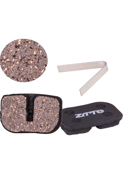 MS-01D Stili Ztto 4 Çift Mtb Yarı Metal Sessiz Seramik Fren Balataları Universal Rival Apex MT200 Guide Code Force Disk Fren Için (Yurt Dışından)