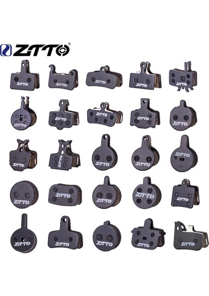 MS-01D Stili Ztto 4 Çift Mtb Yarı Metal Sessiz Seramik Fren Balataları Universal Rival Apex MT200 Guide Code Force Disk Fren Için (Yurt Dışından)