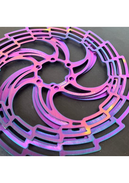 1 Adet 160MM Tarzı Mtb Dağ Yol Bisikleti Için 6 Cıvatalı Hidrolik Disk Fren Rotorları Gökkuşağı Fren Diski Rotorları (Yurt Dışından)