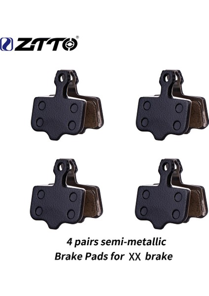 Db1 Stili Için 4 Çift Yarı Ztto Mtb Yüksek Kaliteli Tam Metal Fren Balataları Elıxır Db Tl T E1 Db1 Cr Hidrolik Disk Fren 4 Çift Için (Yurt Dışından)