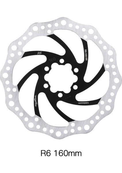 R6 160 Siyah Tarzı R6 Renkli Mtb Fren Diski Dağ Bisikleti Hidrolik Mekanik Kaliper Rotörü Bisiklet Vtt Bmx Yol Ultra Hafif (Yurt Dışından)