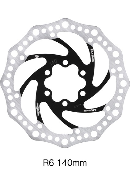 R6 140 Kırmızı Tarzı R6 Renkli Mtb Fren Diski Dağ Bisikleti Hidrolik Mekanik Kaliper Rotörü Bisiklet Vtt Bmx Yol Ultra Hafif (Yurt Dışından)