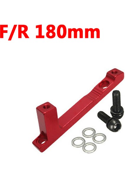 Kırmızı F-R180MM Stili Pmıs Mtb Fren Adaptörü Kaliper Bisiklet Disk Fren Rotoru Alüminyum Alaşım Post Montaj Disk Fren Aksesuarı (Yurt Dışından)