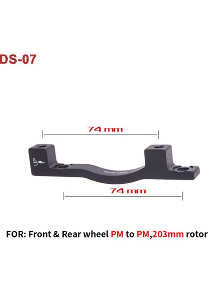 DS07 Adaptör Stili Ztto Yeni Dh Fren Yüzen Rotor mm Mtb Bisiklet Hidrolik Fren Paslanmaz Çelik Dağ Yol Bisikleti Parçaları (Yurt Dışından)