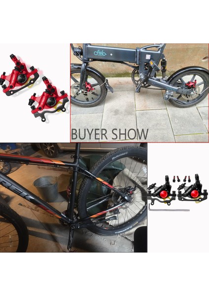 Arka Kırmızı Tarzı Zoom Xtech HB100 Mtb Hidrolik Hat Çeken Disk Fren Seti Scooter Bisiklet Kaliperleri G3 Hs1 Diskler Bisiklet Parçaları (Yurt Dışından)
