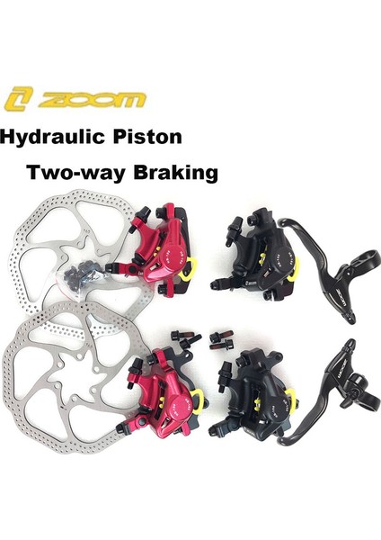 1 Çift Adaptör Stili Xteck HB100 Bisiklet Fren Kaliperi Hidrolik Disk Fren Kaliperi Elektrikli Scooter Freni Dağ Bisikleti Grave Cx Fren Kaliperi (Yurt Dışından)