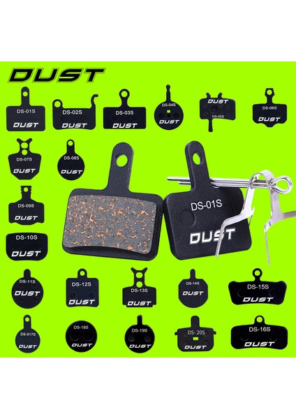 1 Çift-2 Parça Ds-06 Tarzı Rısk Bisiklet Disk Fren Pedalı Dağ Bisikleti Hidrolik Disk Fren Pedalı Yarı-Metalik Bisiklet Fren Pedalı Avid Bb5 Bb7 E1E3 Için (Yurt Dışından)