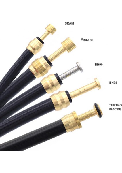 5 Set Sram Stili Bisiklet Yağ Fren Zeytinyağı Başlığı Pin BH59 BH90 Magura Sram Tektro Pirinç Bisiklet Parçaları Outdoor Sürme Onarım Araçları (Yurt Dışından)