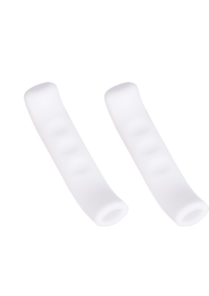 Beyaz Stil Ztto Bisiklet Silikon Jel Fren Kolu Kılıfı Koruyucu Dağ Yol Bisikleti Koruma Kollu Mi Mooter Için 1 Çift (Yurt Dışından)