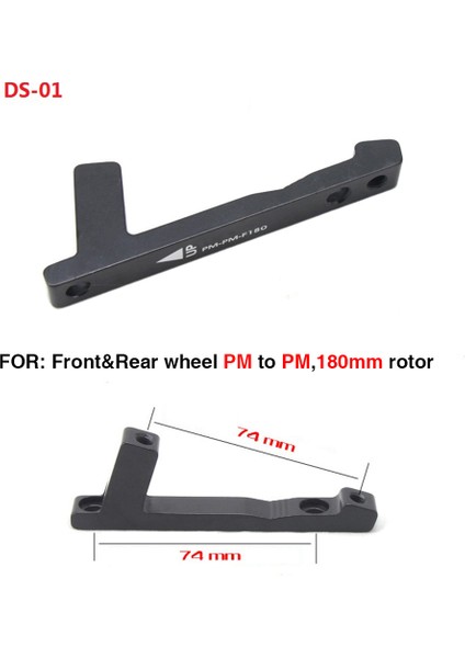 DS01 Adaptör Stili Ztto Yeni Dh Fren Yüzen Rotor mm Mtb Bisiklet Hidrolik Fren Paslanmaz Çelik Dağ Yol Bisikleti Parçaları (Yurt Dışından)
