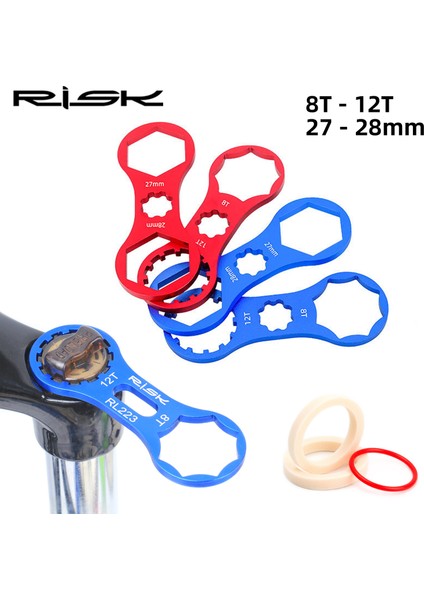 Stil C ve 36 mm Set Stili Risk Alüminyum Bisiklet Ön Çatal Onarım Aracı Sr Suntour Xcrxctxcmrst Mtb Bisiklet Ön Çatal Kapağı Anahtarı Montaj Aracı (Yurt Dışından)