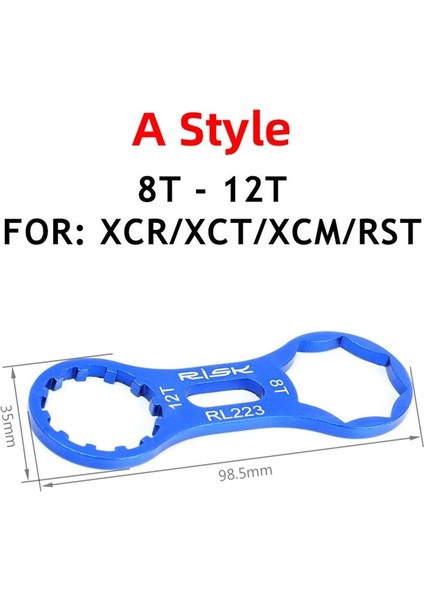 Stil C ve 36 mm Set Stili Risk Alüminyum Bisiklet Ön Çatal Onarım Aracı Sr Suntour Xcrxctxcmrst Mtb Bisiklet Ön Çatal Kapağı Anahtarı Montaj Aracı (Yurt Dışından)