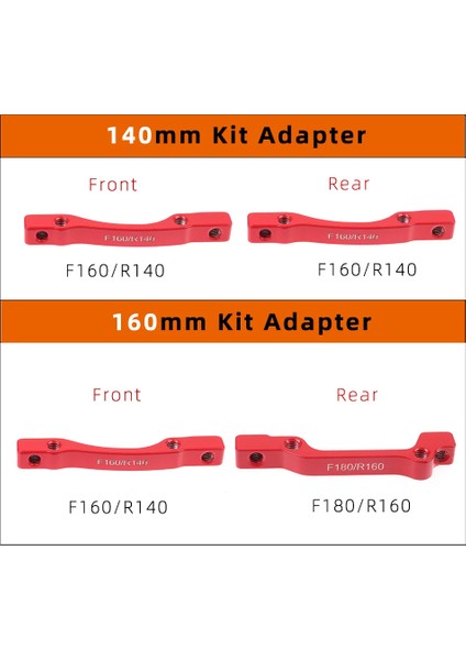 160 mm Arka Rotor Stili Blooke Scooter Disc Fren Kugoo G2 Pro Janobike T Elektrikli E-Scooter Mekanik Sağ Yan Kaliper Nutt Için (Yurt Dışından)