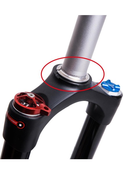 Konik Boru 39,8 mm Stili Mtb Yol Bisikleti Hava Çatalı Boru Başlığı Gidon Boşluğu Spacer Halka Contası Için Bisiklet Ön Çatal Başlığı Yıkama Tabanı Contası (Yurt Dışından) fırsatları