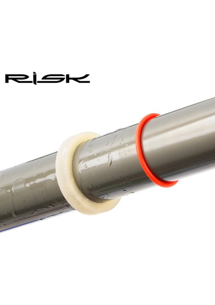 8 Adet 36MM Tarzı Risk Dağ Bisikleti Bisiklet Ön Çatal Yağ Sünger Toz Yağ Mühürlü Köpük Halka Bisiklet Aksesuarları (Yurt Dışından)