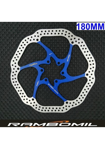 Typea Mavi 180MM 1 Adet Stil Mtb Bisiklet Disk Fren Dağ Bisikleti Bolt Centerline Fren Rotoru Paslanmaz Çelik Avid Hs1 C Bisiklet Aksesuarı (Yurt Dışından)