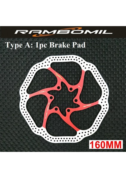 Typea Mavi 180MM 1 Adet Stil Mtb Bisiklet Disk Fren Dağ Bisikleti Bolt Centerline Fren Rotoru Paslanmaz Çelik Avid Hs1 C Bisiklet Aksesuarı (Yurt Dışından)