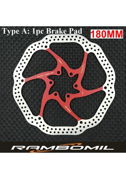 Typea Mavi 180MM 1 Adet Stil Mtb Bisiklet Disk Fren Dağ Bisikleti Bolt Centerline Fren Rotoru Paslanmaz Çelik Avid Hs1 C Bisiklet Aksesuarı (Yurt Dışından)