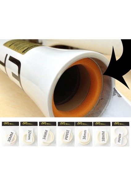 40MM Tarzı 2 Adet Bisiklet Amortisör Ön Çatal Sünger Köpük Yüzük Yağ Keçesi Rockshox Magura Için (Yurt Dışından) modelleri