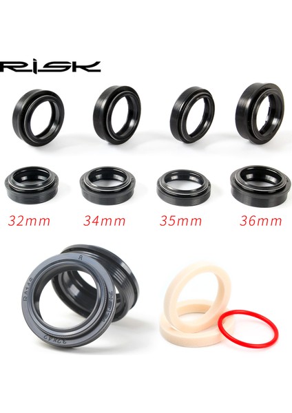 34MM Kit Stili Bisiklet Ön Çatal Toz Keçesi ve Köpük Halka - Foxrockshoxmagurax-Fusionmanitou Çatal Onarım Kiti Parçaları Için Toz Keçesi (Yurt Dışından) fiyatları