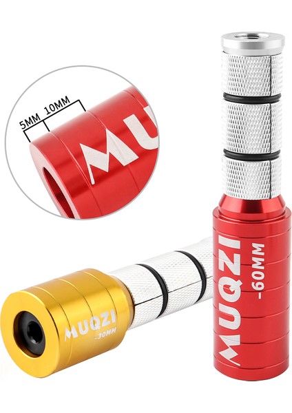30MM Siyah Tarzı C Alüminyum Mtb Yol Dağ Bisiklet Çatalı Genişleme Yıldızı Somun Gizli Karbon Alaşım Bisiklet Ön Çatal Boru Uzatıcı mm (Yurt Dışından)